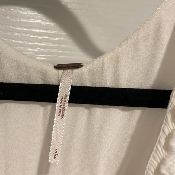 Free People Haze White Boho Tunic Size Small - Picture 6 of 6